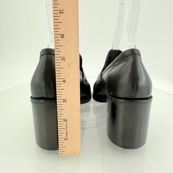 Aquatalia Josette Leather Slip On Heeled Loafers Waterproof - Picture 8 of 15